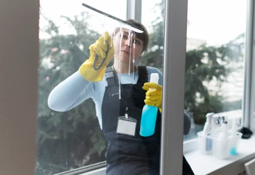Nettoyage de vitres intérieures et extérieures à Château-sur-Epte